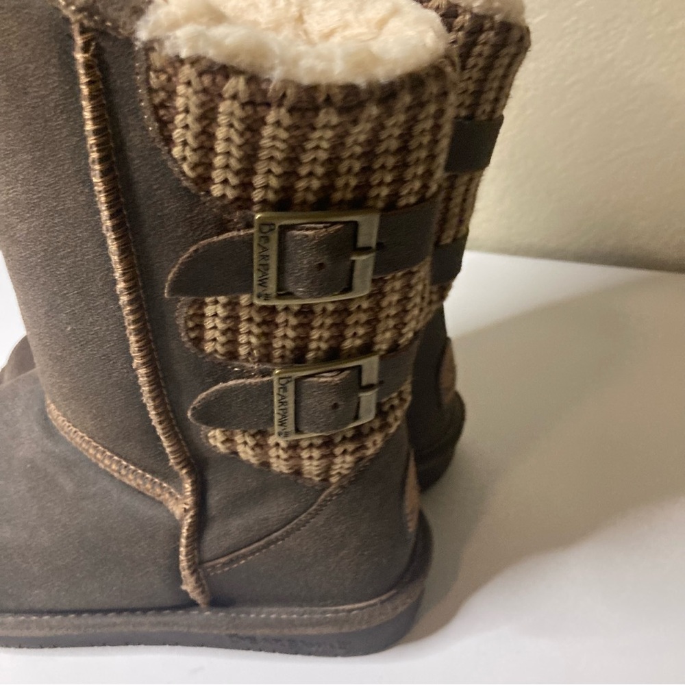 BearPaw Boshie Suede Brown and Tan Women’s Boots Size 7. Excellent Condition. - Picture 7 of 13